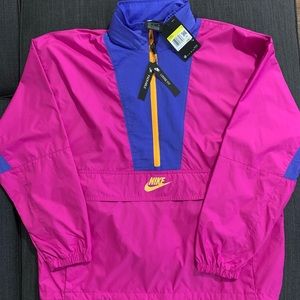 Nike Sportswear Icon Clash Jacket Cj2289 601 Fire Pink Packable Womens